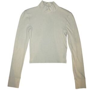 American Eagle - Light Green Waffle Knit Top - Size M